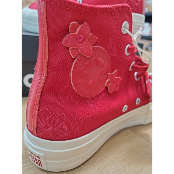 Converse Chuck Taylor All Star Lift Platform 3D Florals Days Ahead Womens Sz 8.5 - Picture 7 of 11